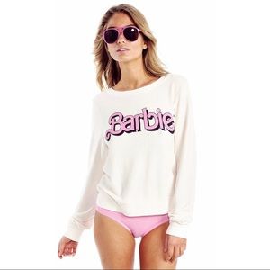 Wildfox Barbie “My Resume” Baggy Beach Jumper